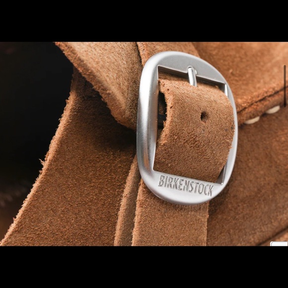 NWT Birkenstock Buckley Suede in Tea - Picture 8 of 16